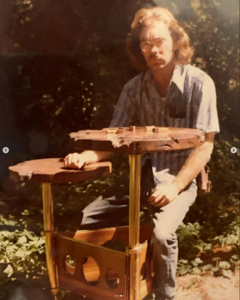 Caption: Inventor Phil Jergenson, whose combination of artistic vision and mechanical skill resulted in one of the most recognizable pieces of American industrial design to emerge from the counterculture era.