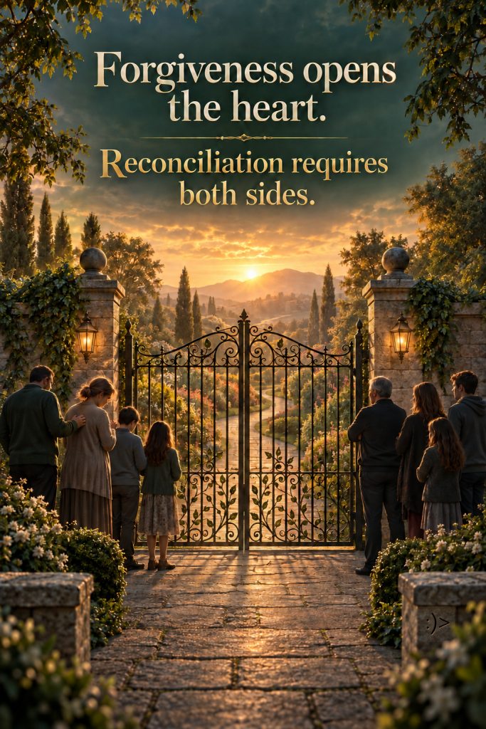 FORGIVENESS AND RECONCILIATION